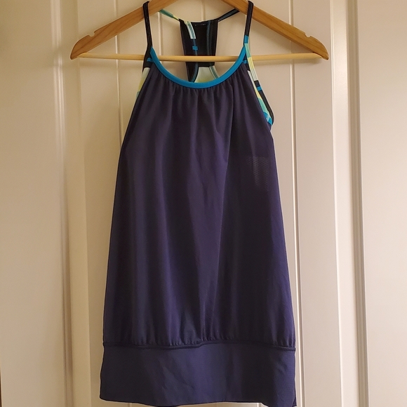 Like New! Lululemon No Limits Tank - Inkwell / Surge - Picture 5 of 9